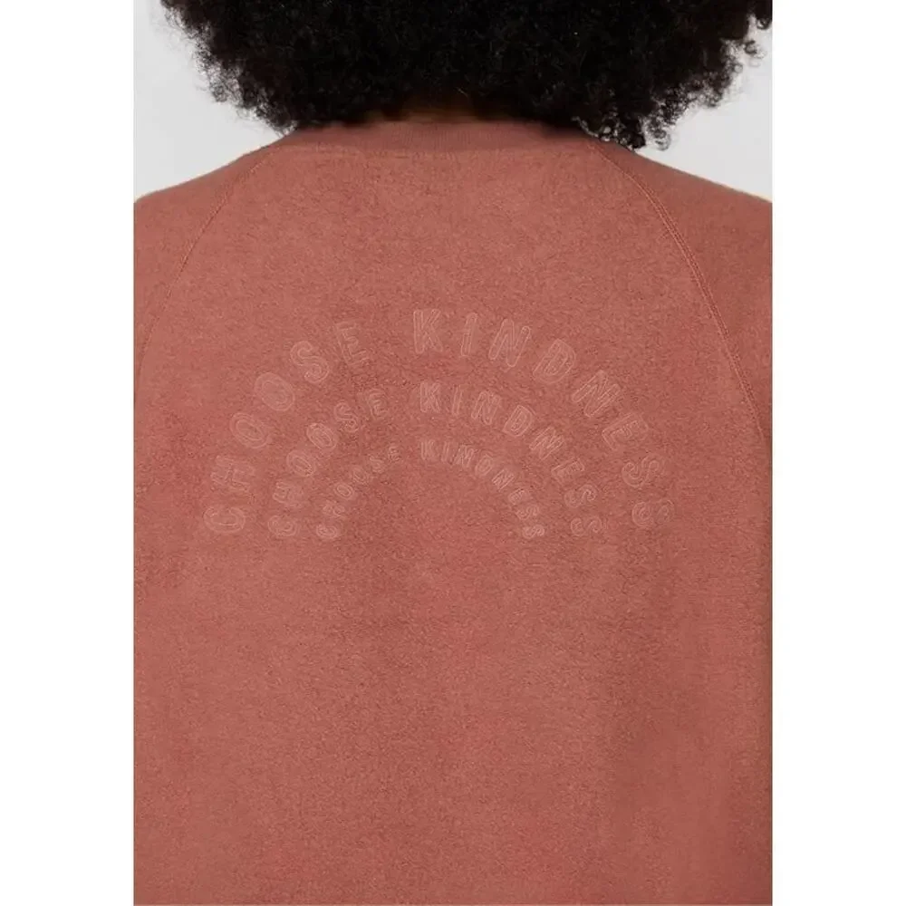 Spiritual‎ Gangster Kindness Sherpa Short Sleeve Sweatshirt - Picture 2 of 8